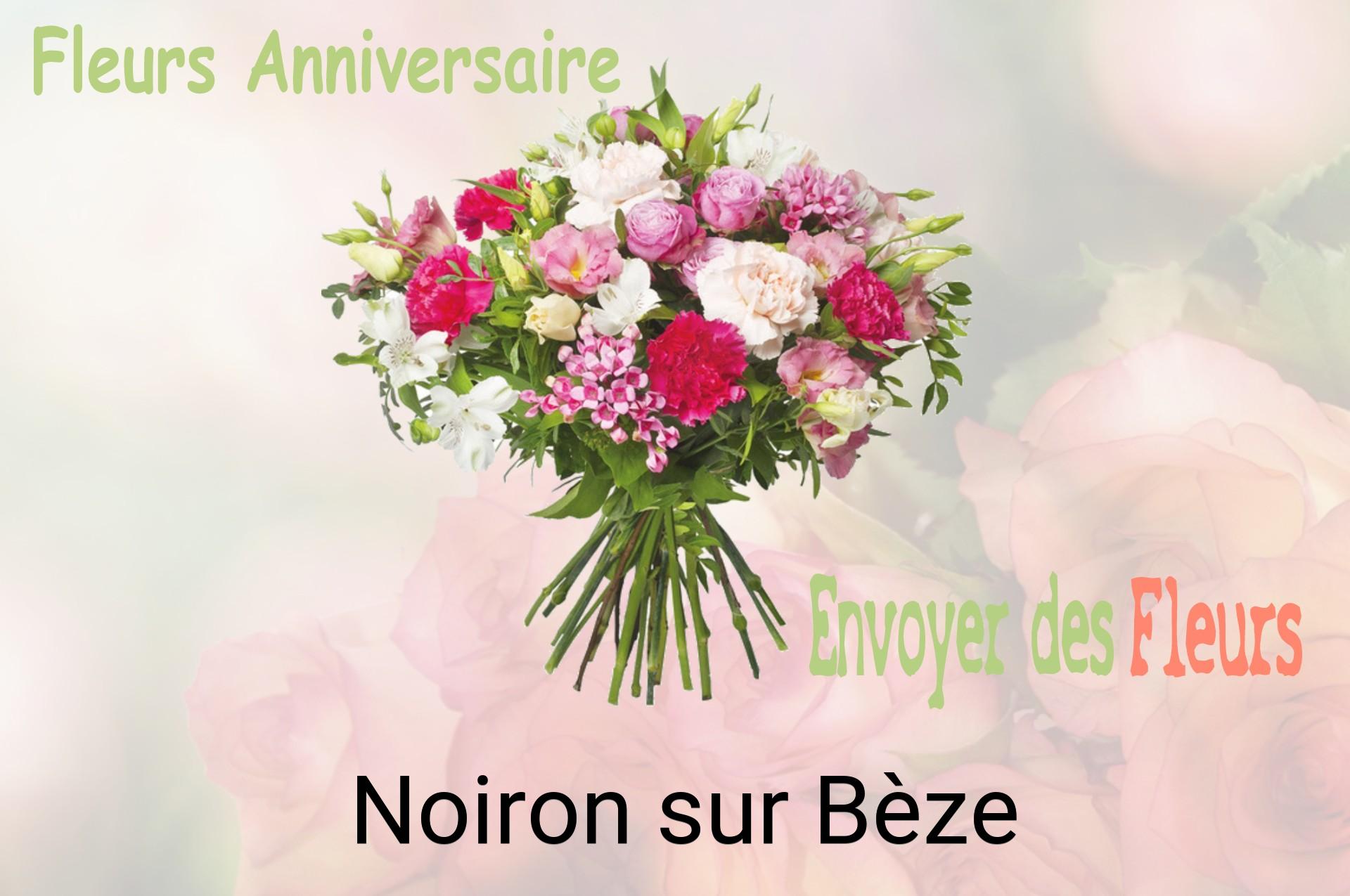 Bouquet de fleurs d’anniversaire livré à Noiron-sur-Bèze